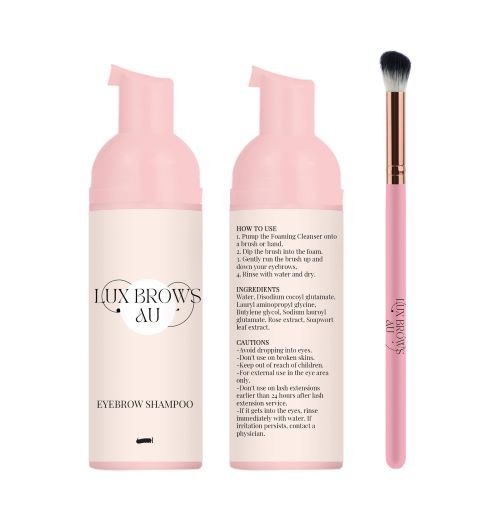 Eyebrow and Lash Shampoo - Lux Brows Au