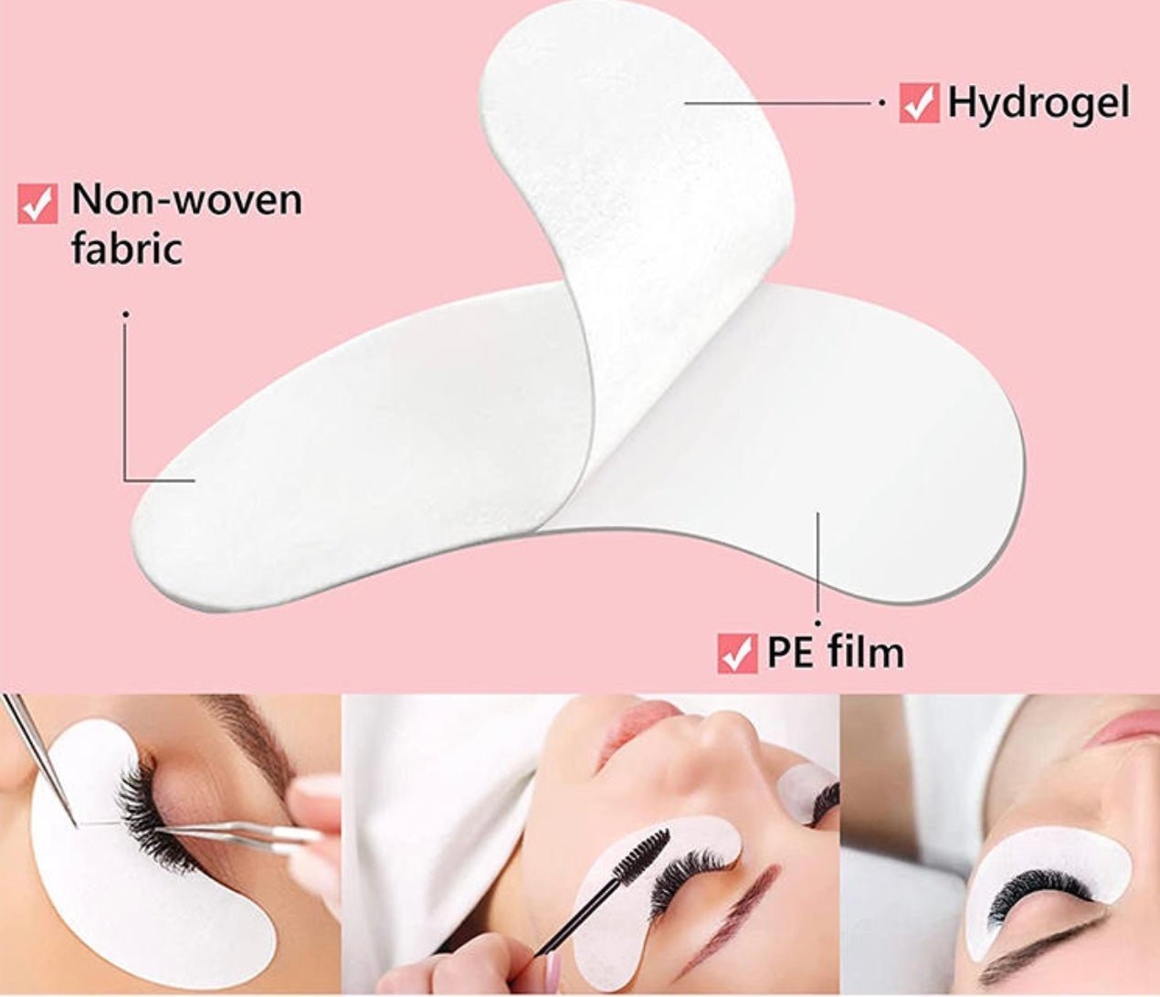 Gel Under Eye Pads - Lux Brows Au